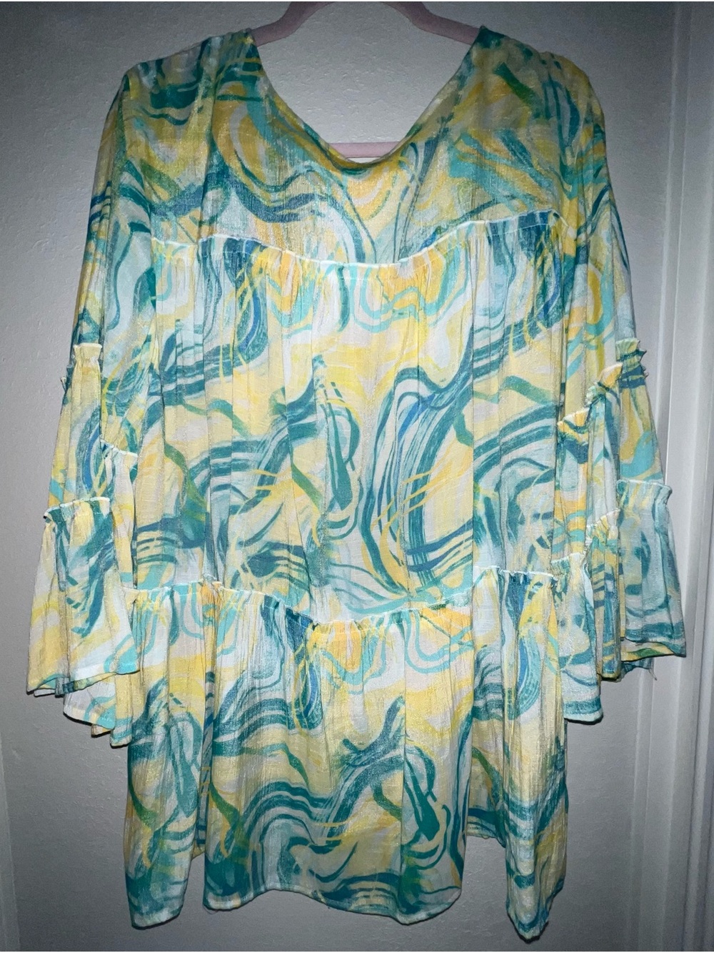Flowy top 1X